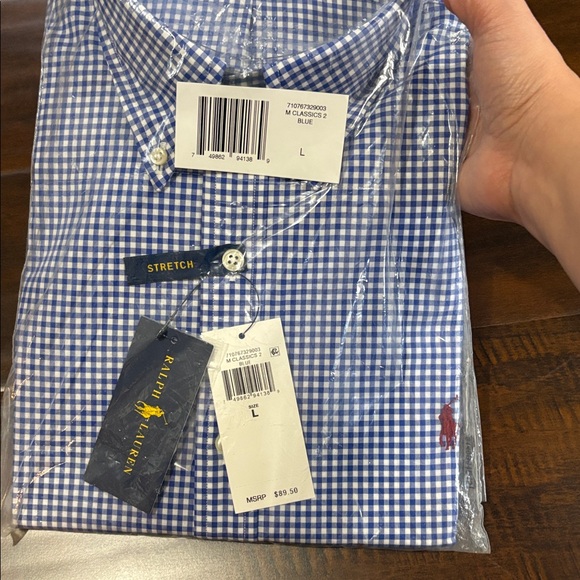 Ralph Lauren Slim fit 100% cotton stretch long sleeves - Picture 6 of 10